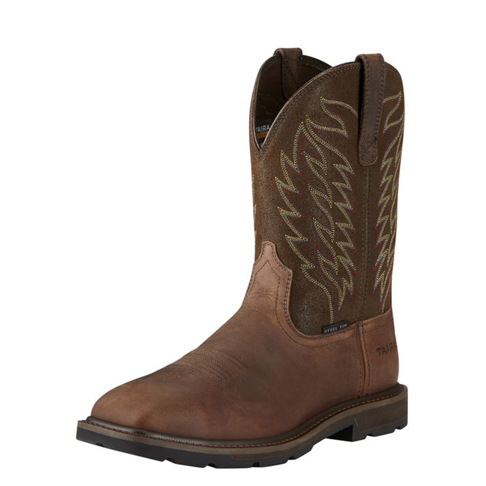 Groundbreaker Wide Square Toe Steel Toe Work Boot