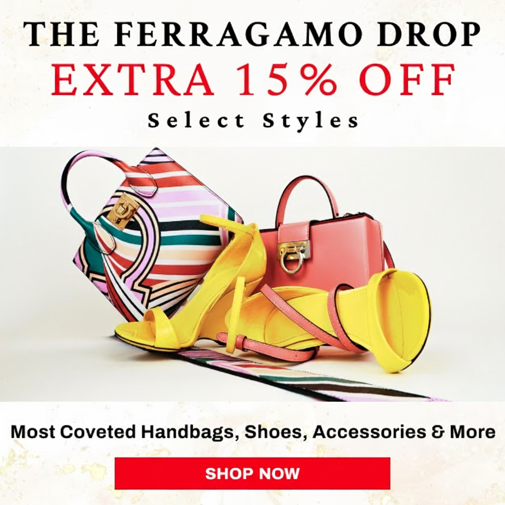 Extra 15% Off Ferragamo