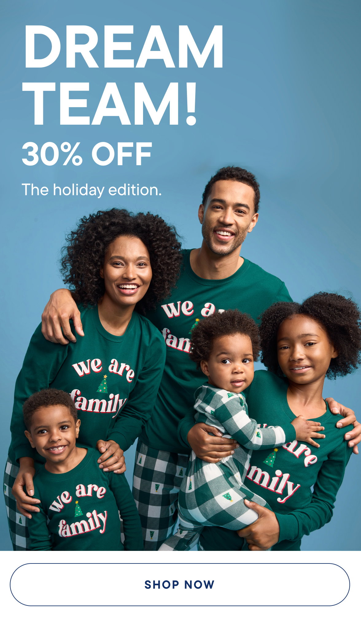 30% off Holiday Pajamas