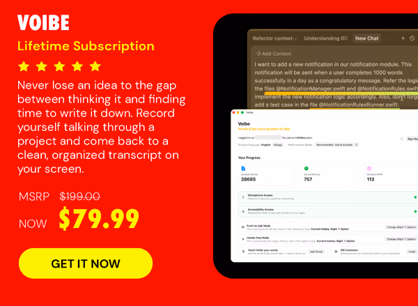 Voibe Lifetime Subscription
