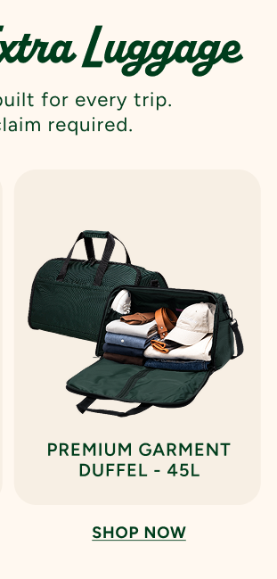 garment duffel