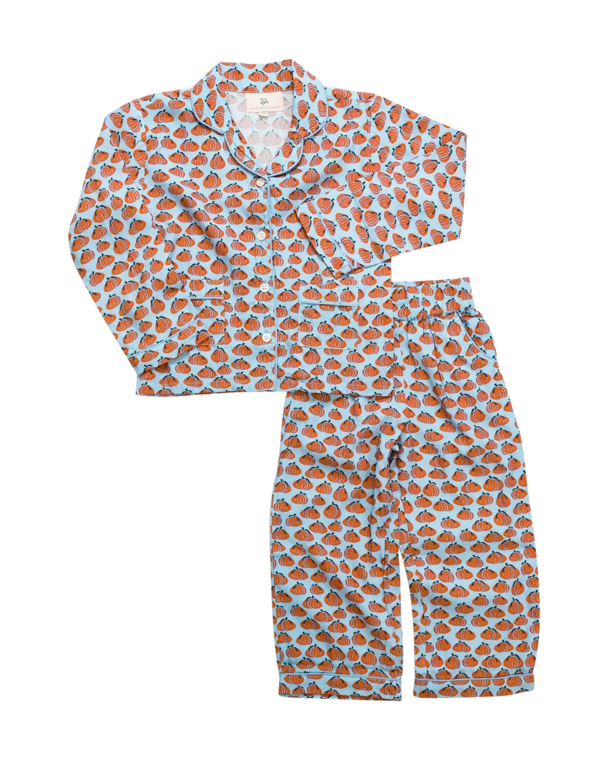 Image of Pumpkin Spice Pajamas in Blue