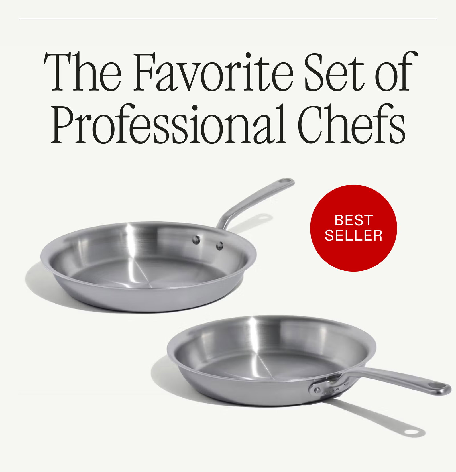 The Favorite Sets of Professional Chefs