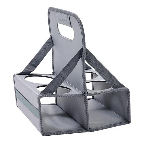 Boundless 4-Drink Collapsible Drink Caddy with Built-In Handle