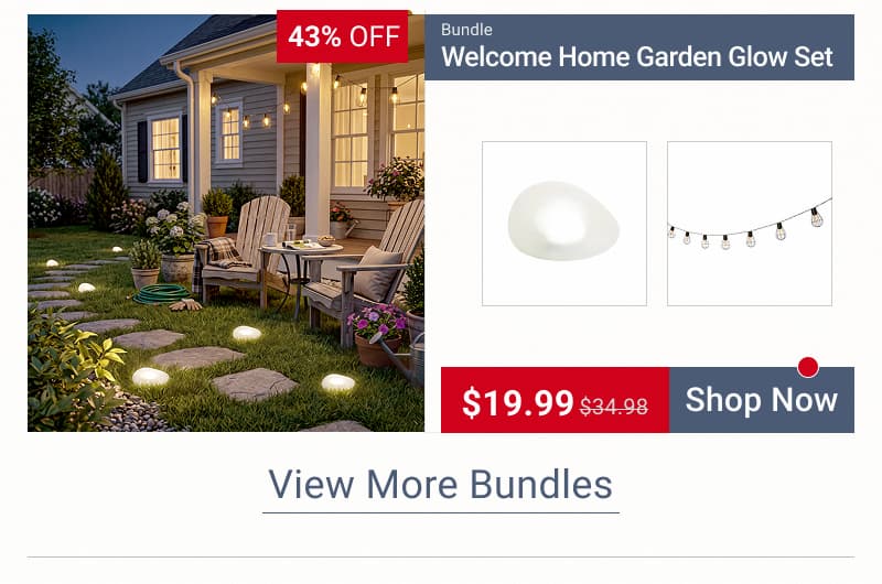 Welcome Home Garden Glow Set
