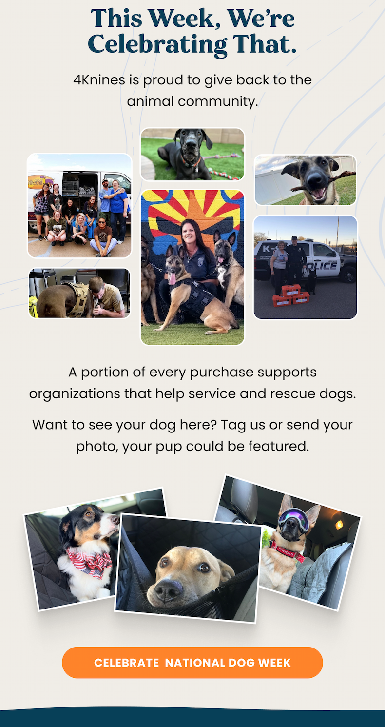 CELEBRATE NATIONAL DOG WEEK
