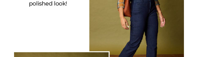 Wear on its own with a trouser pant for a polished look.