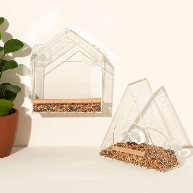 Snack Shack Window Bird Feeder