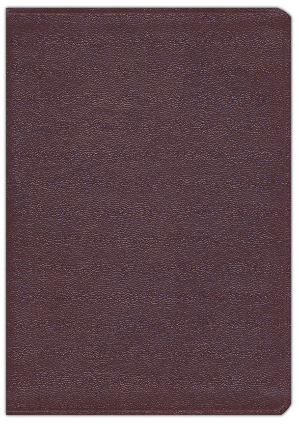 Image of ESV Study Bible, Burgundy Genuine Leather