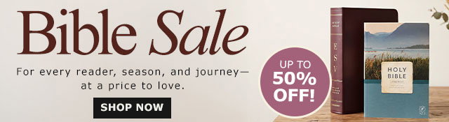 Bible Sale up to 50% Off