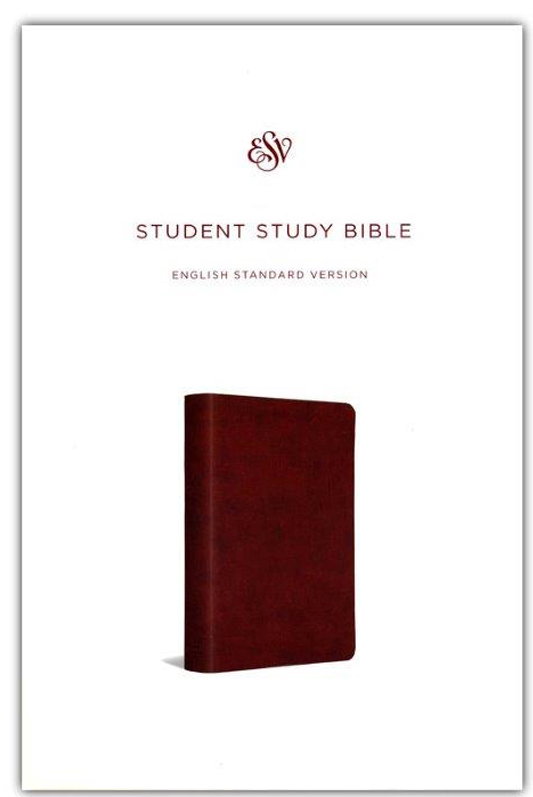 Image of ESV Student Study Bible, Trutone, Chestnut