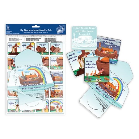 Image of Noah's Ark Matching Game Activity Set
