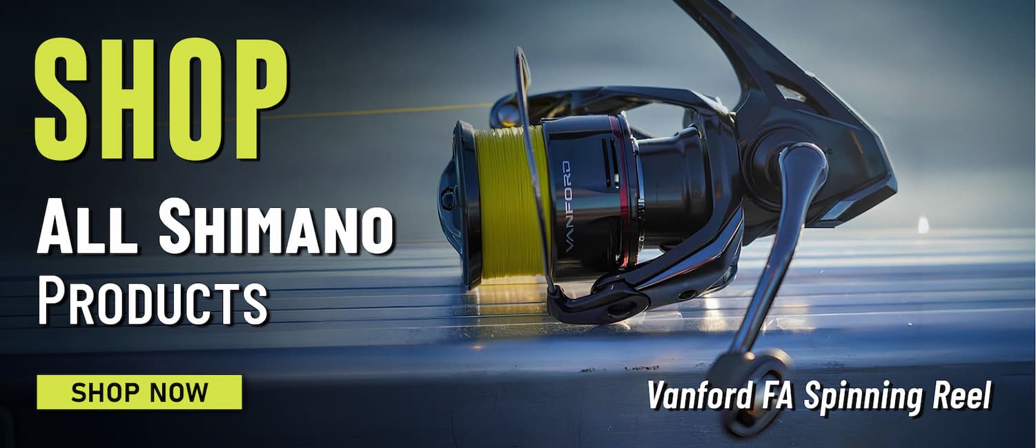 Shop All Shimano Products Vanford FA Spinning Reel Shop Now