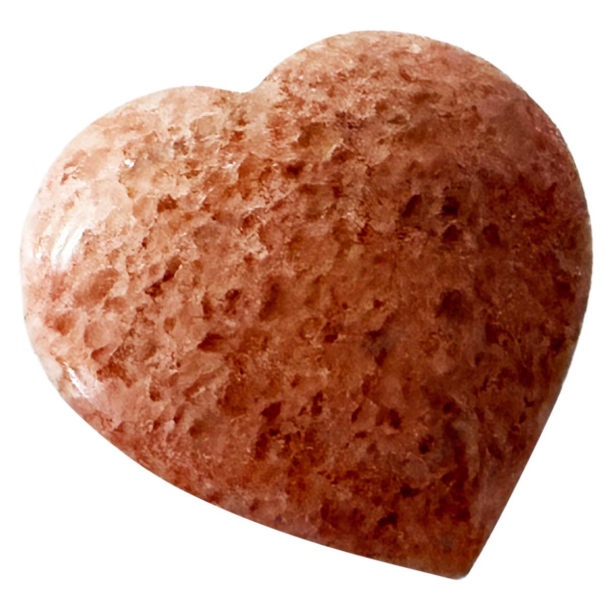 Jay King Raspberry Quartz Heart Specimen