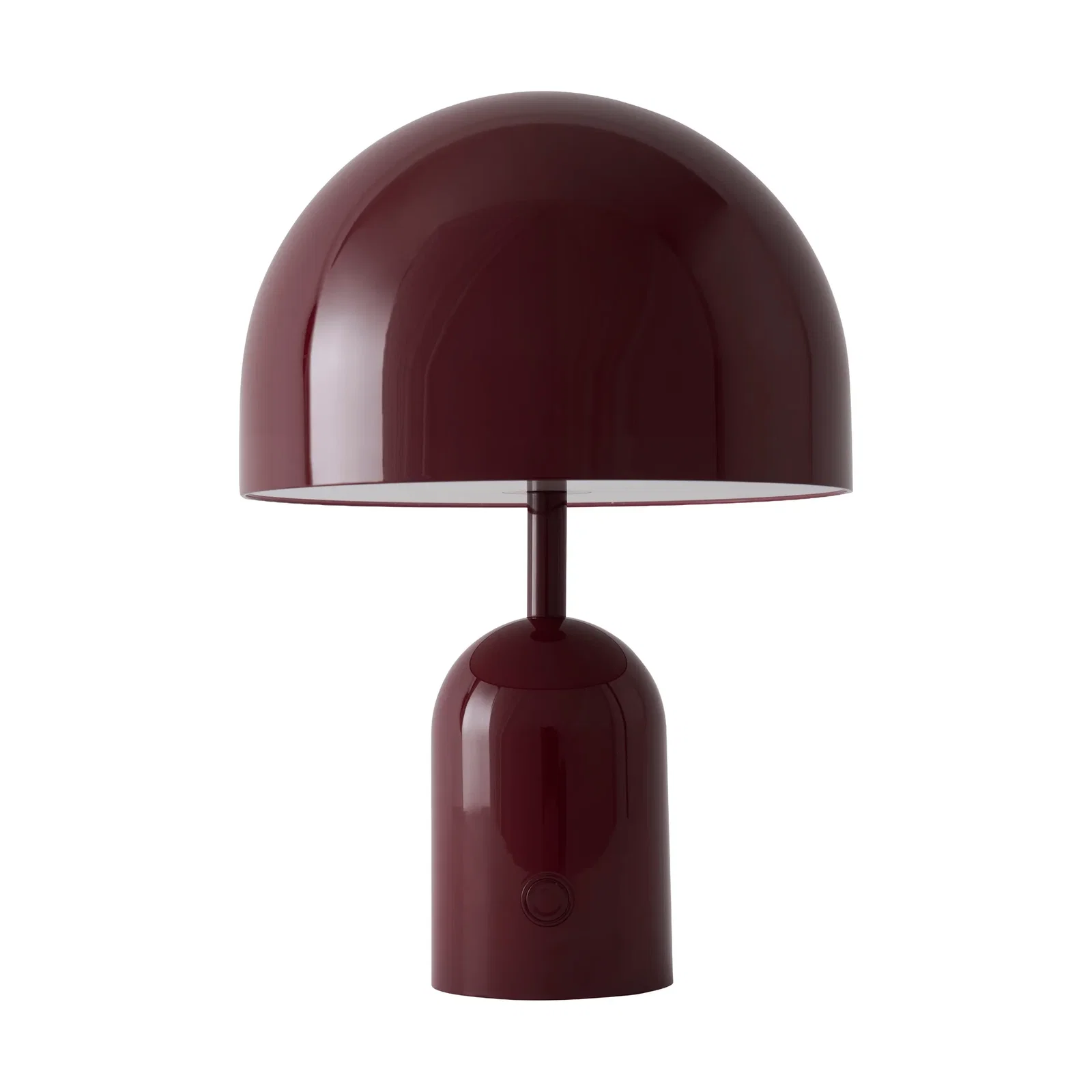 Bell Portable LED table lamp 28 cm v.2 Burgundy