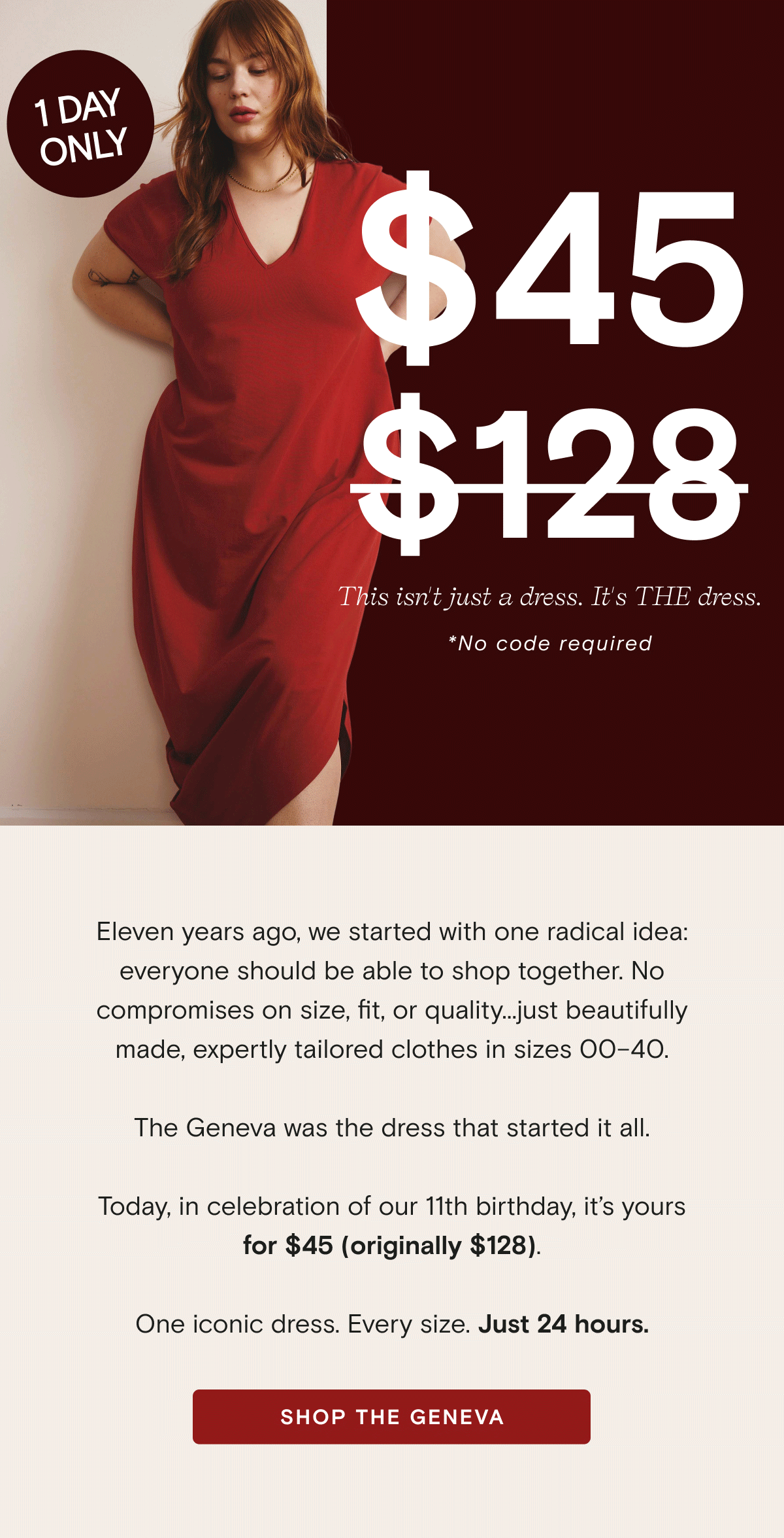 Shop Geneva for $45