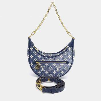 Loop PM Blue Monogram Denim Ca