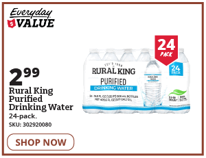 rk PURIFIED water