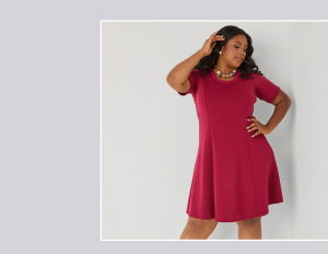 A Line Ponte Dress