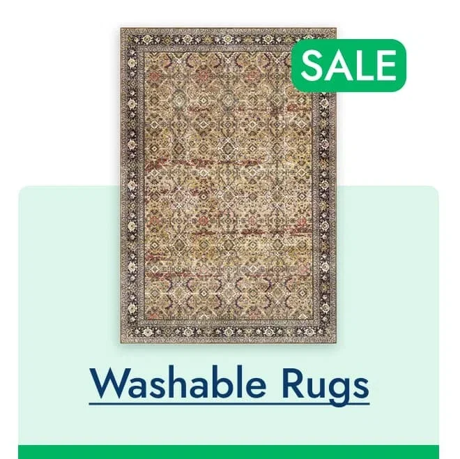 Save on Washable Rugs