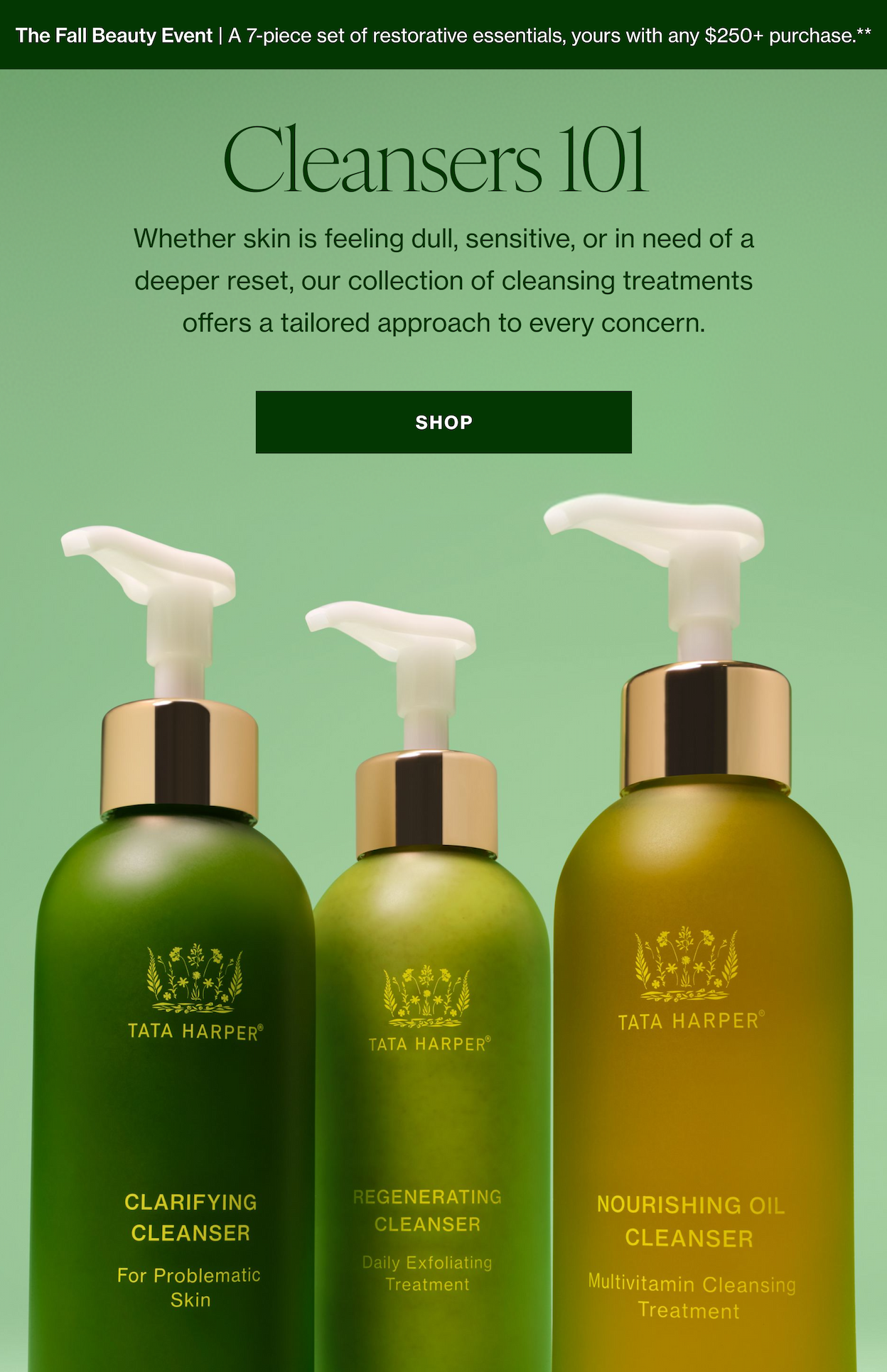 Whether skin is feeling dull, sensitive, or in need of a deeper reset, our collection of cleansing treatments offers a tailored approach to every concern.  