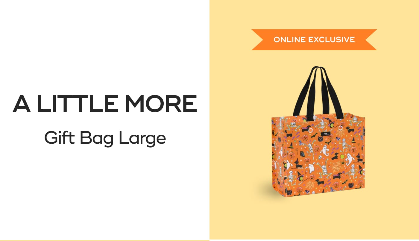 ONLINE EXCLUSIVE. A LITTLE MORE. Gift Bag Large