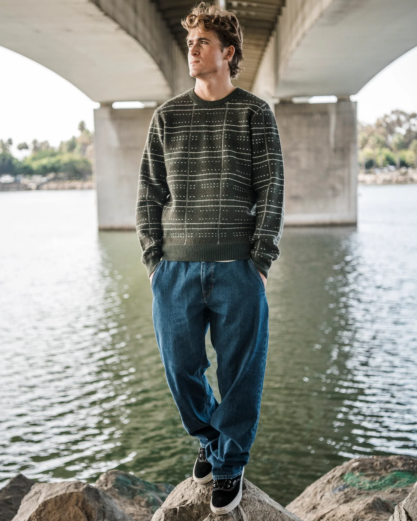 Image of Men's Stone Optix Sweater