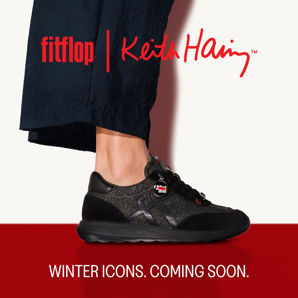 Keith Haring Coming Soon Banner