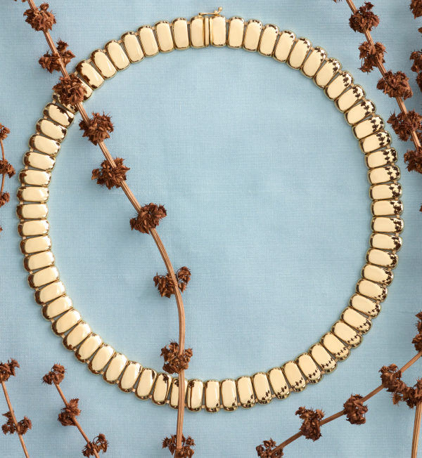 Positively Glowing with Gold Necklaces