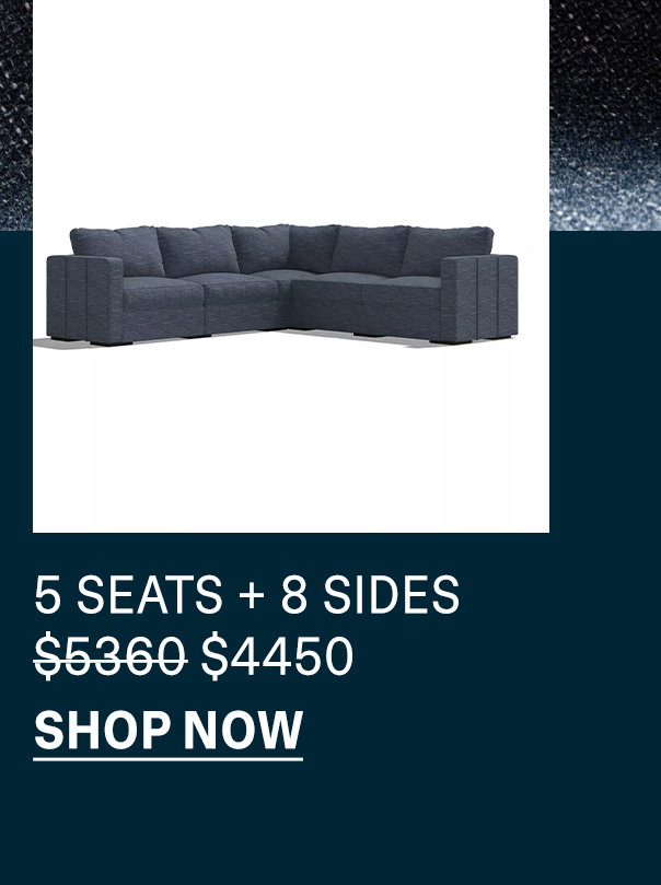 5 Seats + 8 Sides