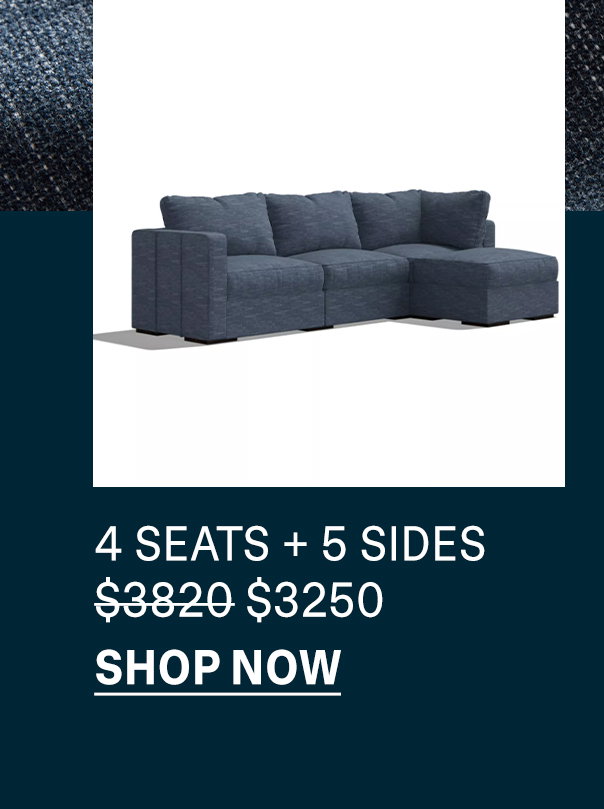4 Seats + 5 Sides