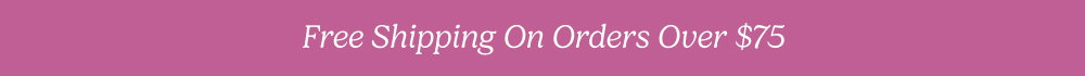 Free shipping on orders over $75