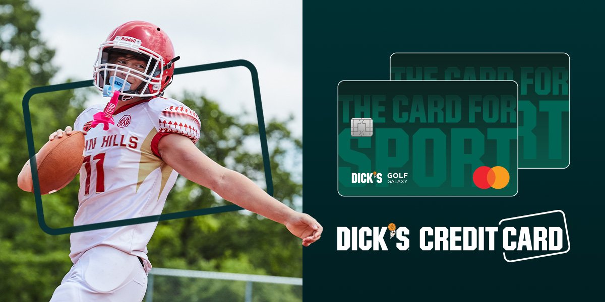 Dick's Credit Card.