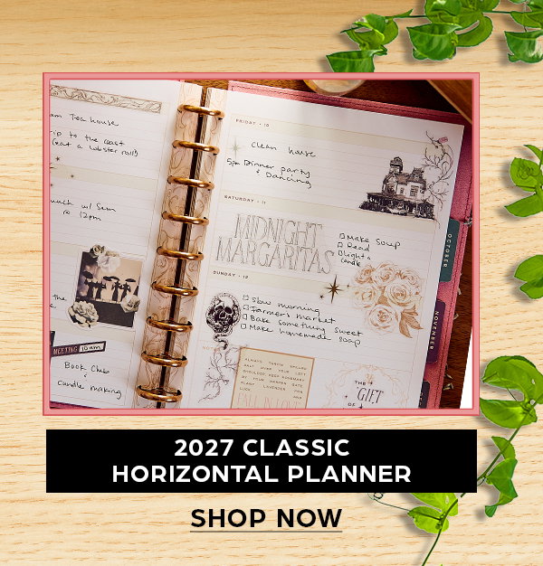 2027 Classic Horizontal Planner