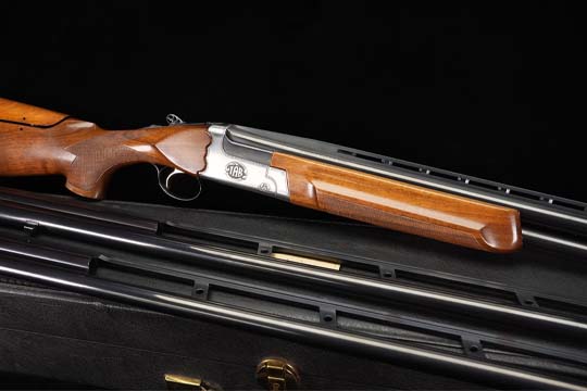 3-Barrel Set I.A.B C300 Puccinelli Design; 12-Gauge IAB 31" +Orig Case