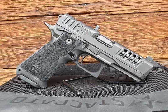 NIB Staccato HD P4 Premium 4" 9mm X Serrations 4 Mags 18rd
