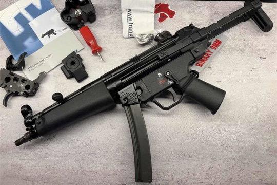 SBR-New, HK SP5 9mm with Binary Trigger & B&T Telescopic Stock