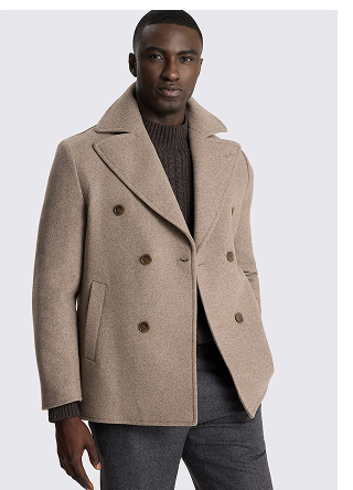 Taupe Peacoat