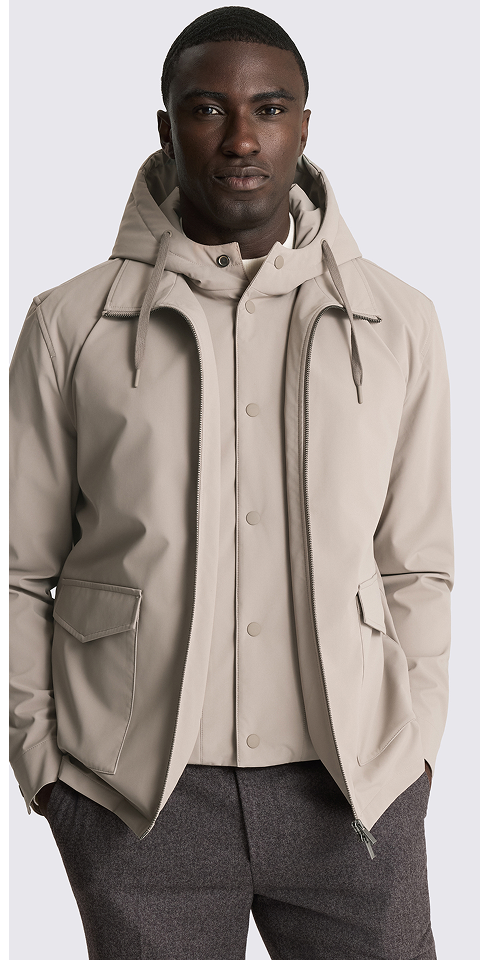 Stone Hybrid Jacket