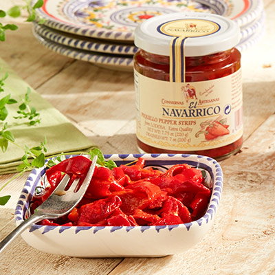 Roasted Piquillo Pepper Slices by Navarrico