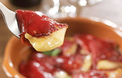 Piquillo Peppers Stuffed with Baby Manchego Recipe