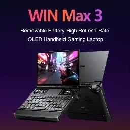 GPD WIN Max 3 Removable Battery High Refresh Rate OLED Handheld Gaming Laptop