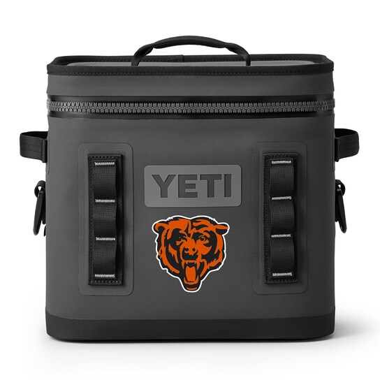 YETI  Charcoal Chicago Bears Hopper Flip 12L Soft Cooler
