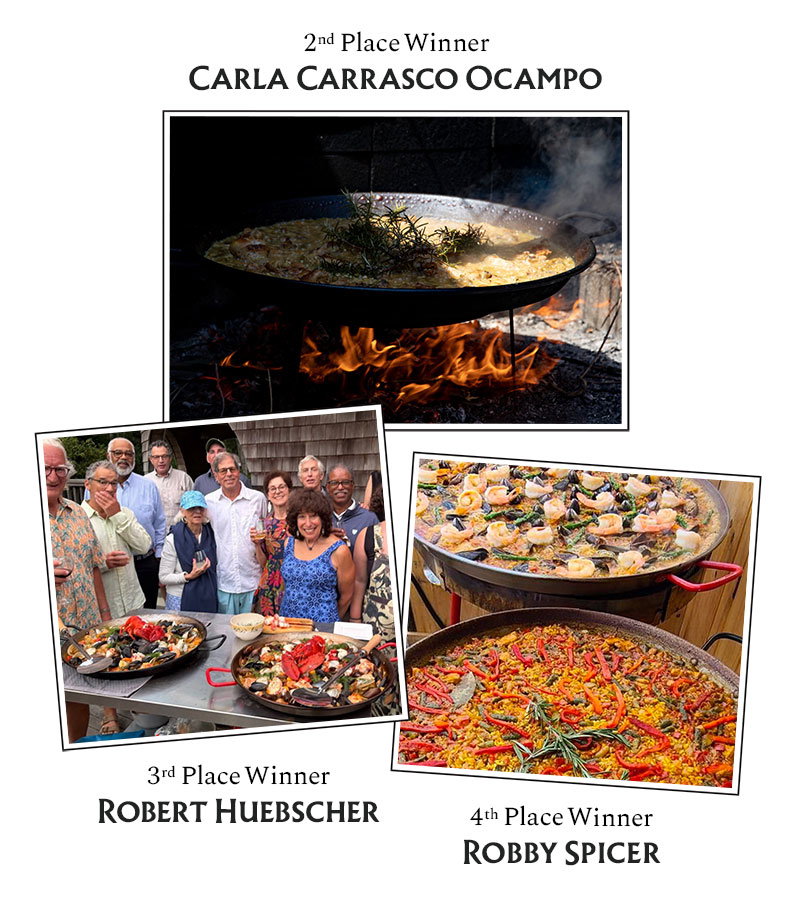 Runner-Up Winners - 2nd Place: Carla Carrasco Ocampo, 3rd Place: Robert Huebscher and 4th Place: Robby Spicer.