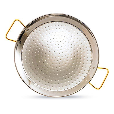 15 Inch Stainless Steel Paella Pan