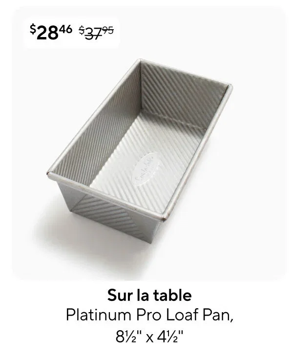 Sur la table Platinum Pro Loaf Pan, 8½