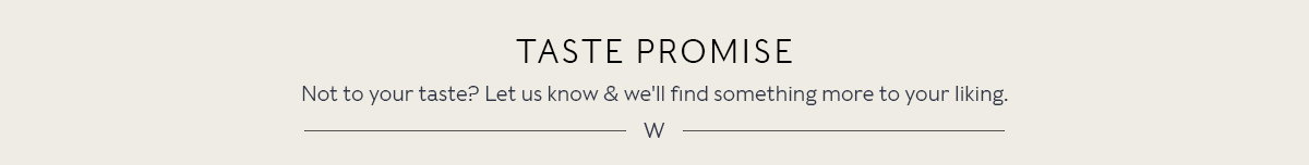 Our Taste Promise