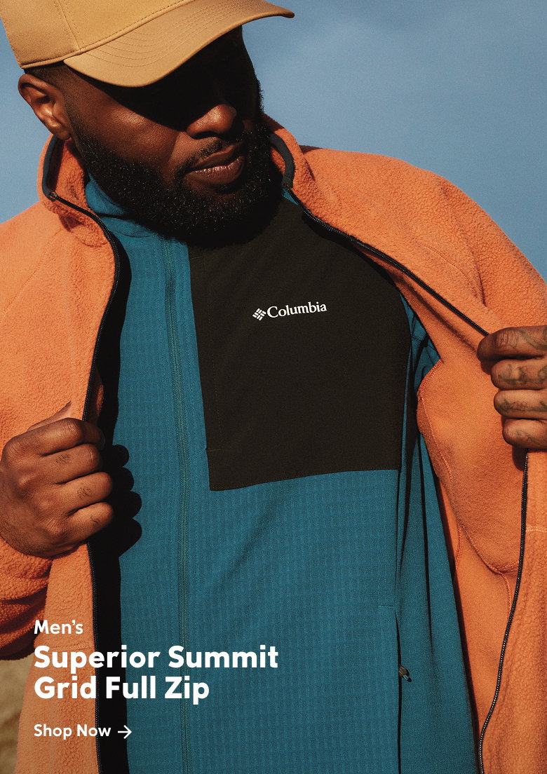 Men's Superior Summit Grid Full Zip Shop Now