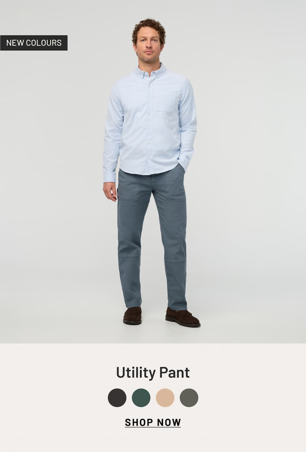 Stretch Canvas Utility Pant