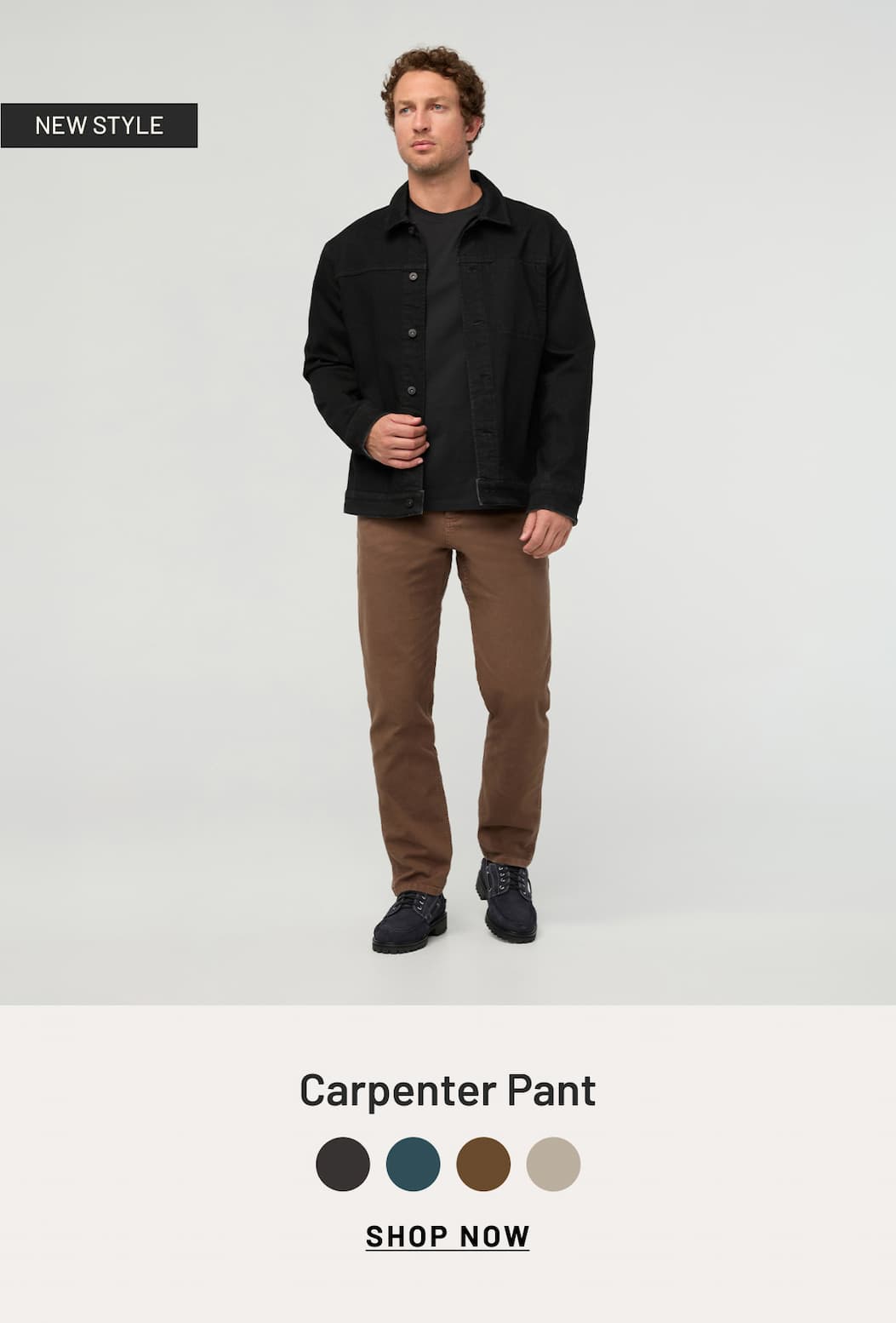 Stretch Canvas Carpenter Pant